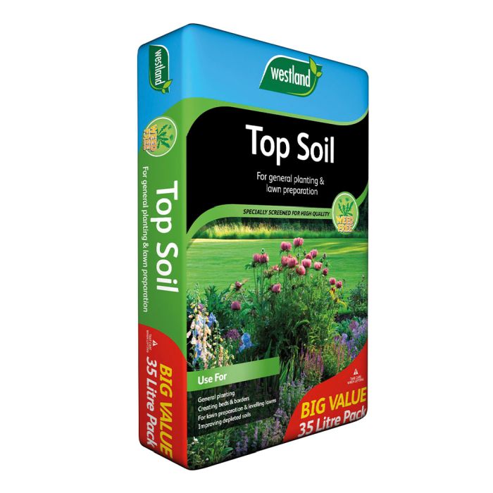 35 litre nutrient rich top soil